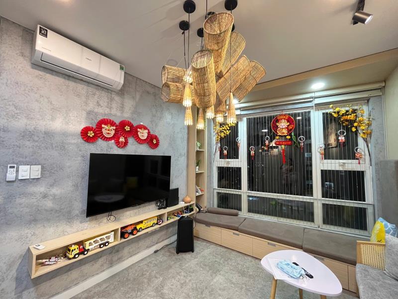 Chính chủ bán gấp summer square, q.6 - dt: 63m² (2pn, 2wc) - full nội thất, lầu cao - sổ hồng riêng - 3