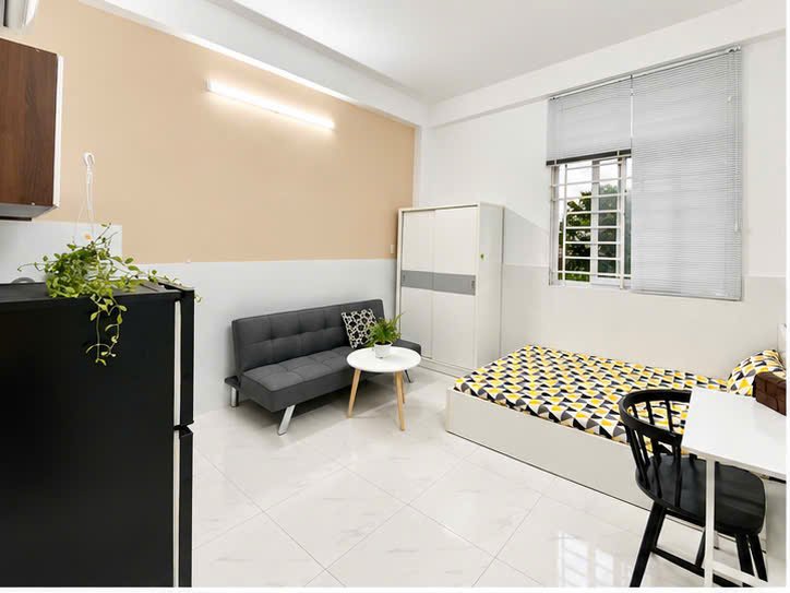 Cho thuê phòng studio cửa sổ đón nắng chỉ 5.x trung tâm bình thạnh đi đâu cũng tiện  - 3