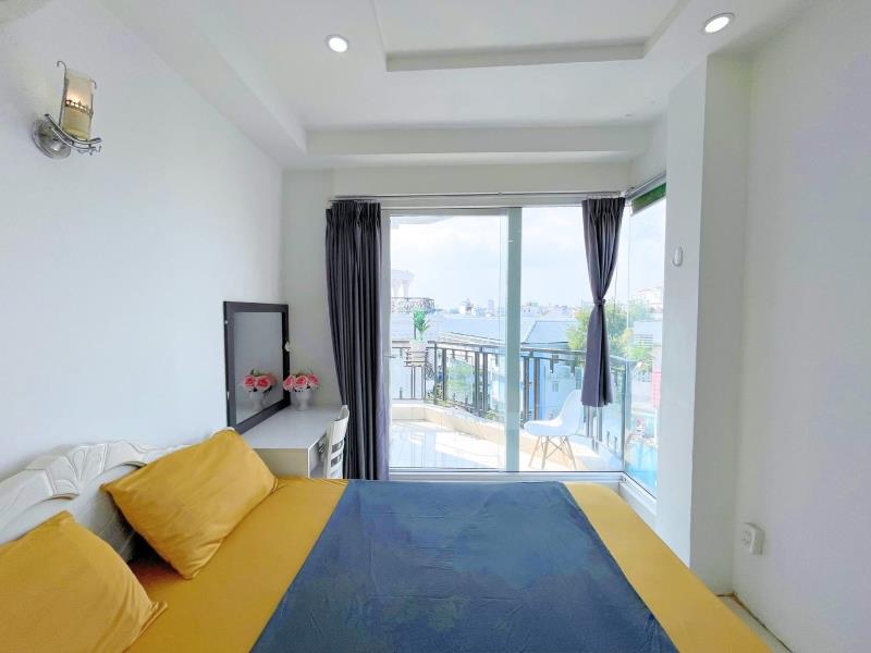 Căn hộ ban công lê văn sỹ gần trần quang diệu 40m2 full tiện nghi giá 7 triệu - 3