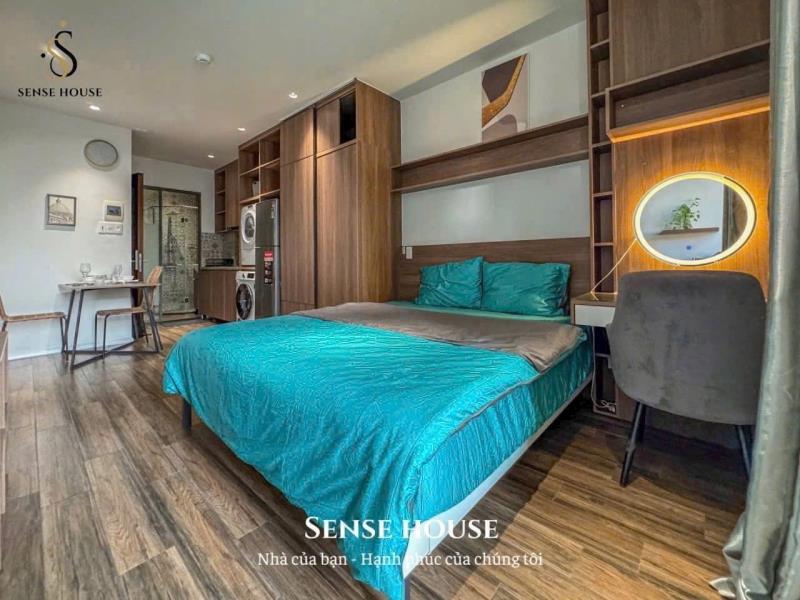 Cho thuê căn hộ studio ban công full nội thất gần vạn hạnh mall, toà nhà viettel quận 10 - 2