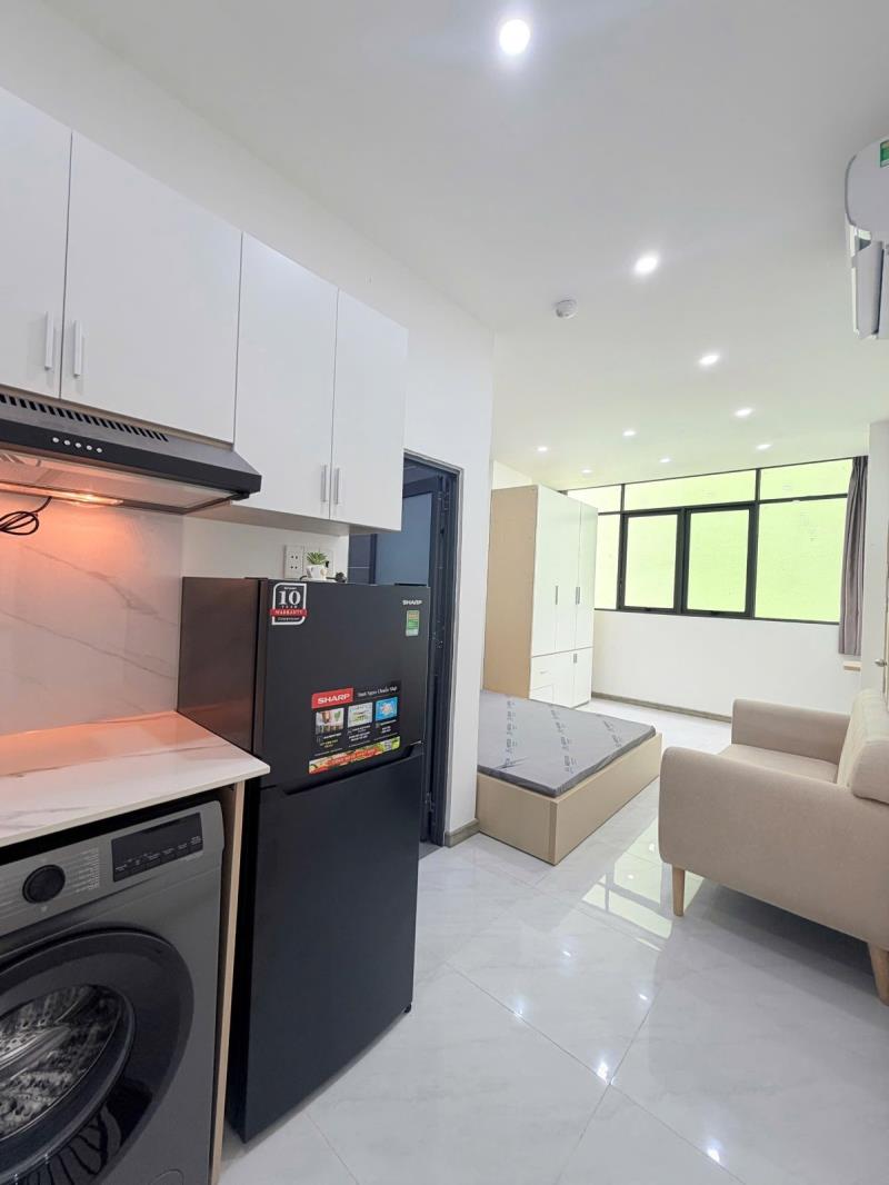 Cho thuê căn hộ 1pn cửa sổ lớn đường tăng bạt hổ quận bình thạnh, sát bên q1 - gần hutech, ngoại thương, văn lang - 2