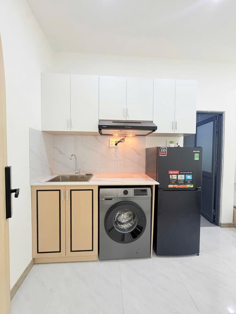 Căn hộ full nội thất mới có máy giặt, tăng bạt hổ - 4