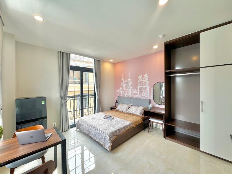 Cho thuê studio ban công view cực đẹp tại tân bình- gần sân bay - 2