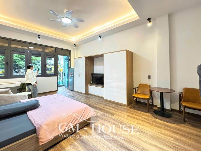 Phòng 40m² hiện đại – ban công lớn | full nội thất mới | giáp q1, q2- võ oanh, bình thạnh - 3