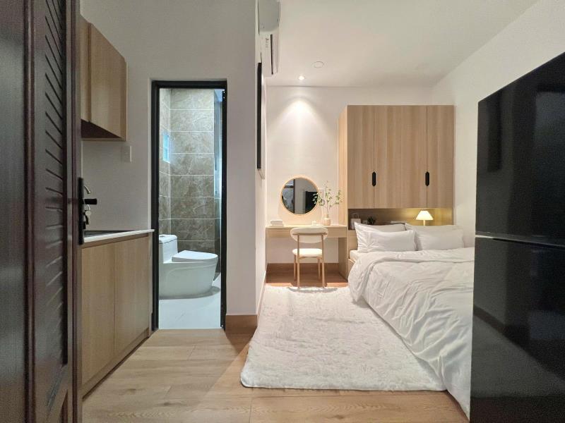 Cho thuê căn studio full nội thất 5tr5 tại nguyễn kiệm gần sân bay tân sơn nhất - 4