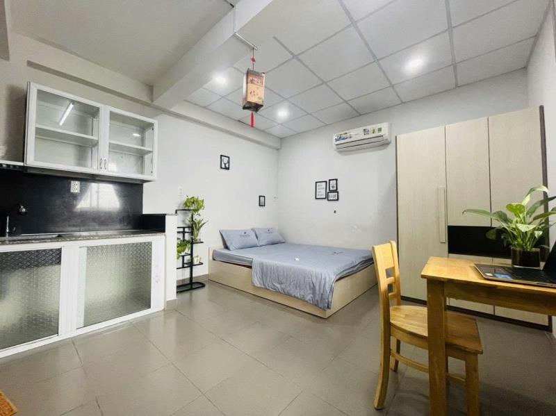 Studio cửa sổ trời ngay phạm văn đồng gần vlu, luật, hca, cao đẳng dược, cầu bình lợi, emart, nguyễn xí, thủ đức, gò vấp - 2