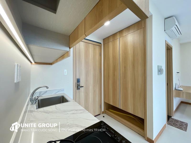 Thuê ngay căn hộ 35m2 mới 100% full nội thất ánh sáng tự nhiên ngay trần quý cáp gần chợ bà chiểu, hầm xe thang máy an ninh tốt - 4
