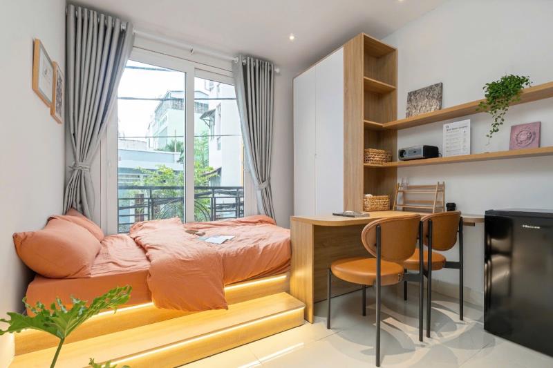 ✨ Căn hộ 35m² có ban công – full nội thất – gần phan xích long ✨