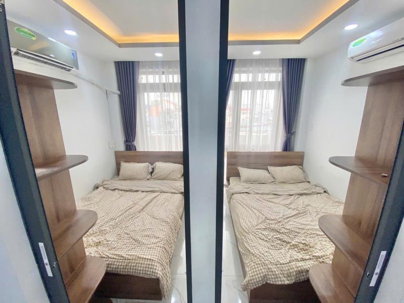 Căn hộ 2 phòng ngủ ban công , thang máy, nt như hình - ngã tư lê quang định_chợ bà chiểu - 2