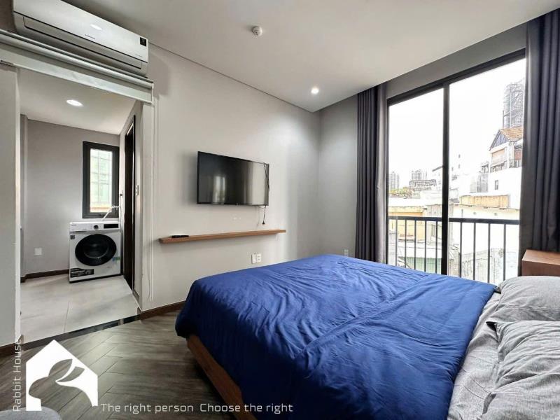 Cho thuê phòng studio đầy đủ nội thất gần cầu ông lãnh, trần hưng đạo q1 - 4