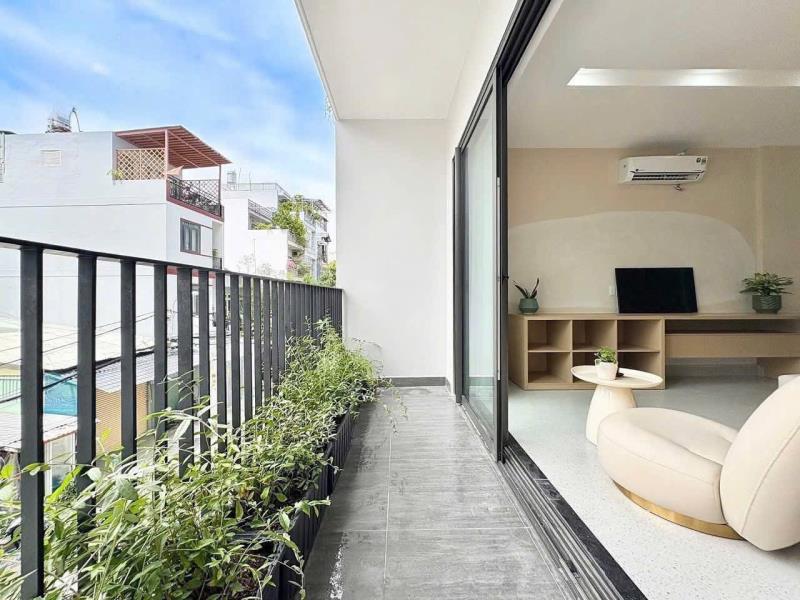 Cho thuê căn hộ ban công đón nắng gần chợ bà chiểu tiện đi q1, q3, phú nhuận - 3