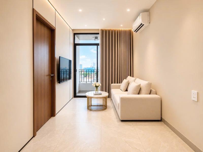 Cho thuê căn hộ 1 phòng ngủ mới 100% gần chợ bà chiểu – phan đăng lưu thuận tiện di chuyển q1, q3, phú nhuận - 2