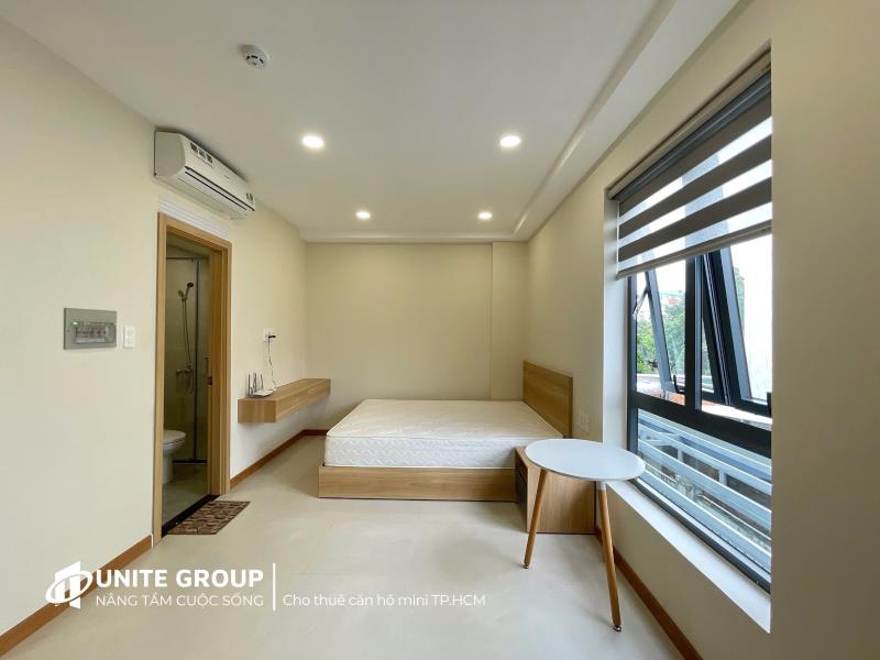 Thuê ngay phòng mới 100% tone sáng 30m2 full nt có cửa sổ tại trần quý cáp - 3