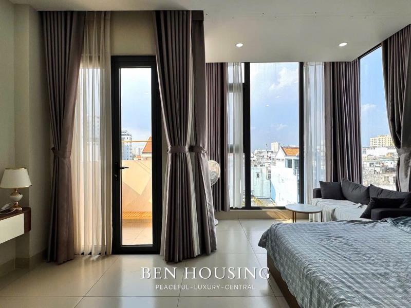 Cho thuê căn hộ cửa sổ full kính view siêu xịn gần chợ bà chiểu thuận tiện đi q1, q3, phú nhuận  - 4