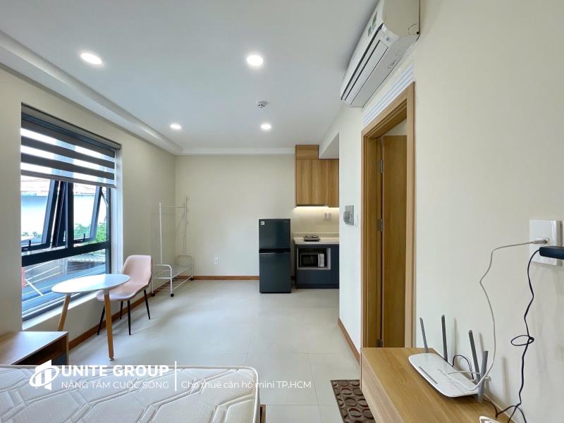 Cho thuê căn hộ, cửa sổ trời, full nội thất – gần văn lang, iuh – trần quý cáp, bình thạnh - 2