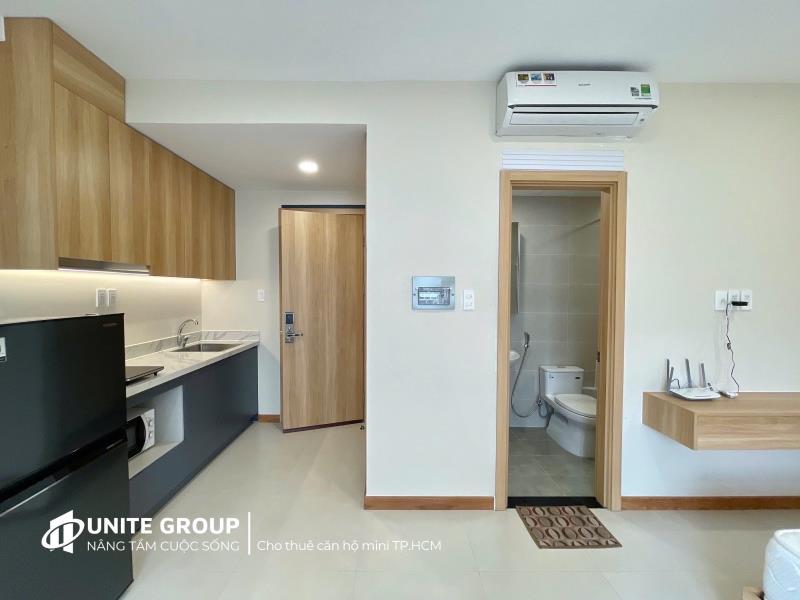 Căn hộ cao cấp rộng 38m2 bình thạnh, full nội thất gần chợ bà chiểu, tiện đi q1, q3 - 4