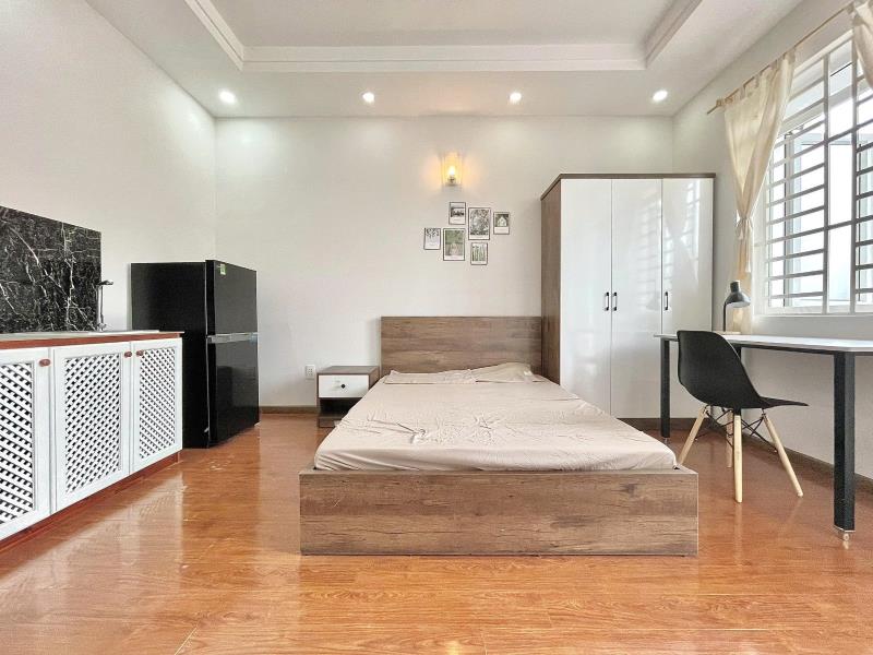 Cho thuê căn hộ có bancon gần đại học văn lang quận bình thạnh - 4