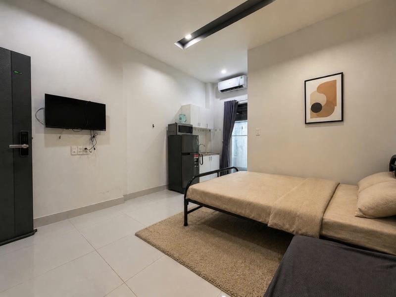 Cho thuê căn hộ hiện đại full nội thất đường nhiêu tứ quận phú nhuận, thuận tiện đi q1 - gần hutech, ngoại thương, văn lang - 2