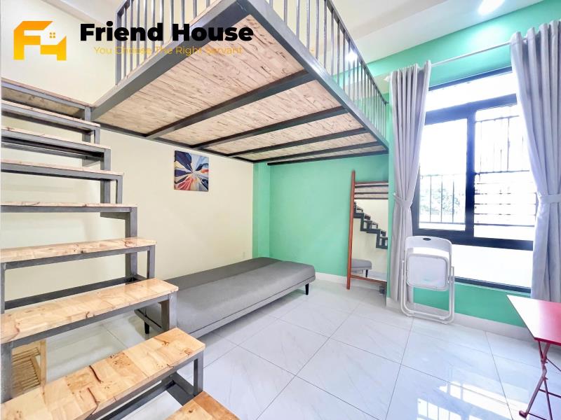 Phòng cửa sổ trời full nội thất ngay công viên làng hoa - 2