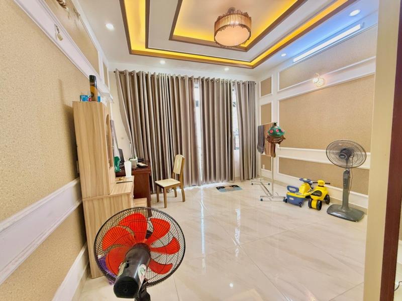 Nhà bán thống nhất 58m2, 2 tầng, hẽm xe hơi, sổ hồng riêng - 4