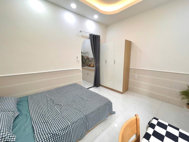 Căn hộ 1 phòng ngủ tách bếp, cửa sổ thoáng, chu văn an bình thạnh gần quận 1,3 vlu hutech - 3