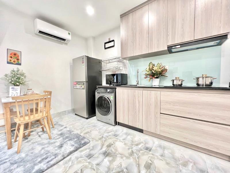 Chung cư mini - thang máy - hầm xe lớn - cửa sổ lớn - máy giặt riêng - nguyễn xí, bình thạnh gần quận 1 - gò vấp - tân bình - 4
