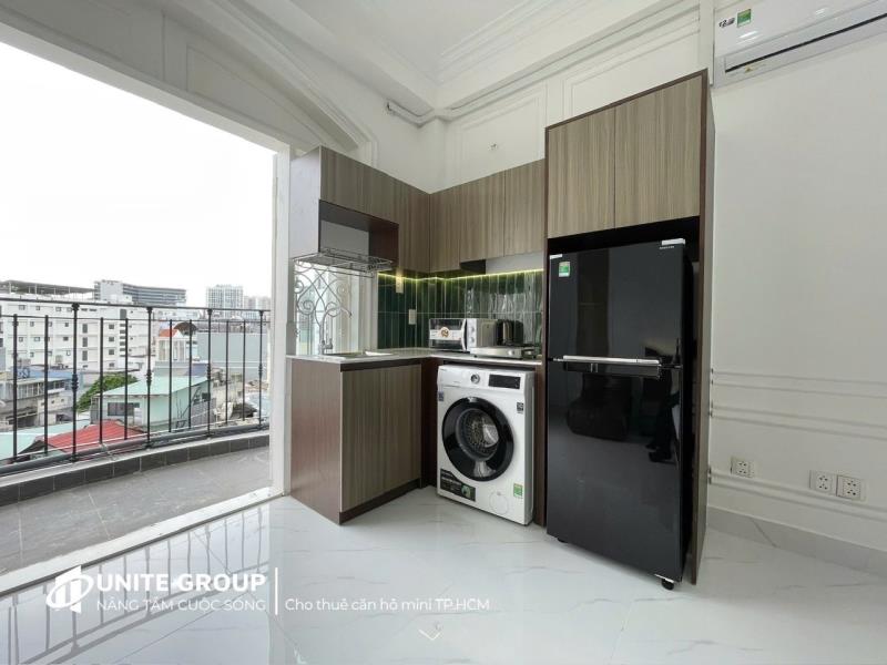 Thuê ngay căn hộ ban công 40m2 full nội thất hiện đại sát q1 an ninh cao thuận tiện di chuyển - 4