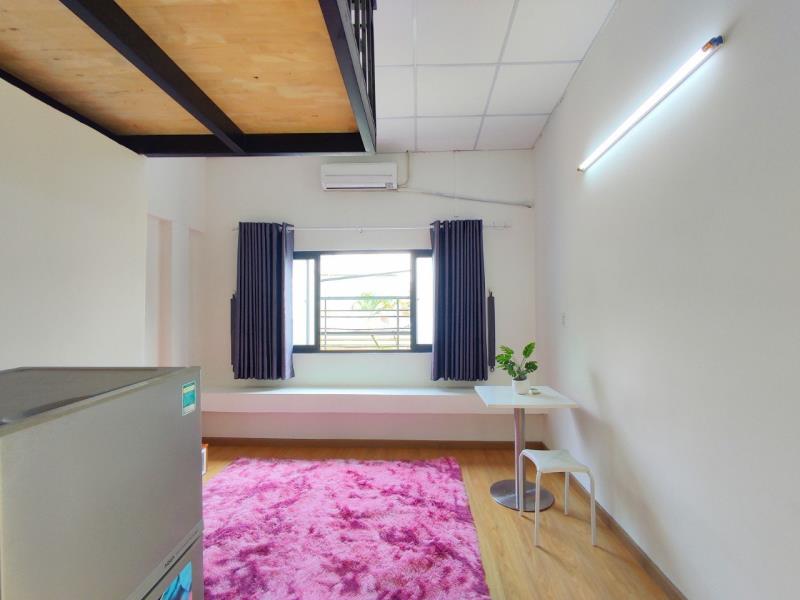 Gác lửng cửa sổ thoáng ngay nơ trang long - gần đại học văn lang - 4