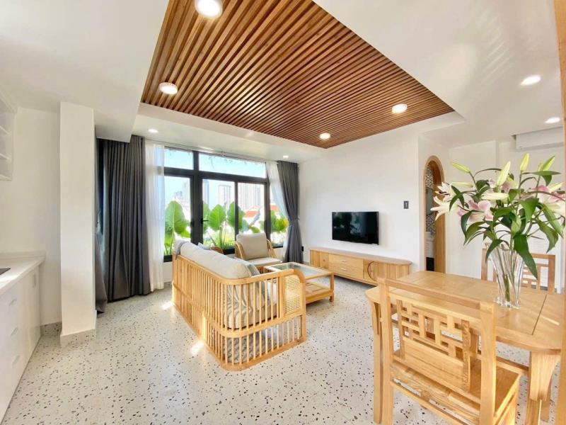 Cho thuê căn hộ cửa sổ đón nắng cực xinh ngay khu ẩm thực phan xích long tiện đi q1, q3, bình thạnh - 3