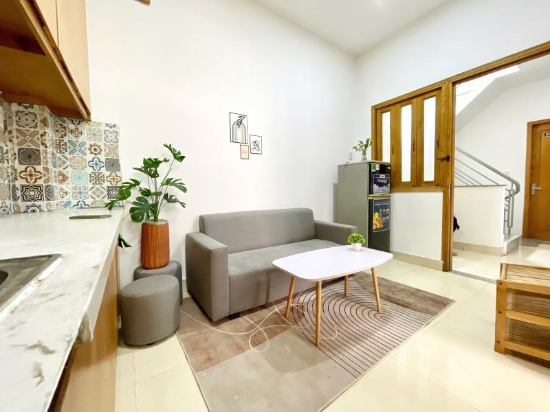 1 phòng ngủ full nội thất mới siêu thoáng, thang máy ngay chợ bà chiểu giáp quận 1- nơ trang long, bình thạnh - 2