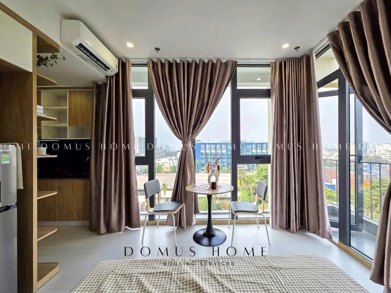 Studio 2 mặt ban công view sông | full nội thất mới tinh | siêu đẹp, thoáng sạch | không gian ngập ánh sáng | căn hộ cao cấp - 2