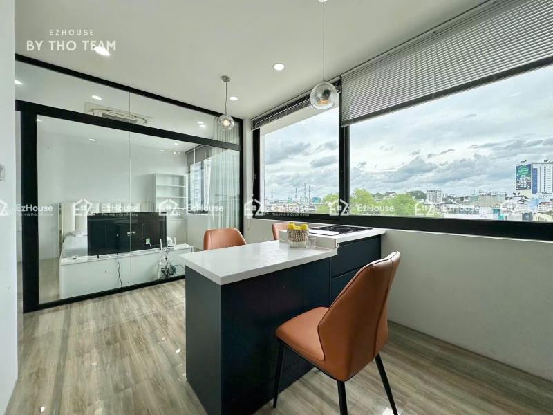 Cho thuê căn hộ 1 phòng ngủ cửa sổ kính view siêu đẹp thuận tiện đi chợ bà chiểu, hoàng hoa thám, phan đăng lưu và q1, q3, phú nhuận - 3