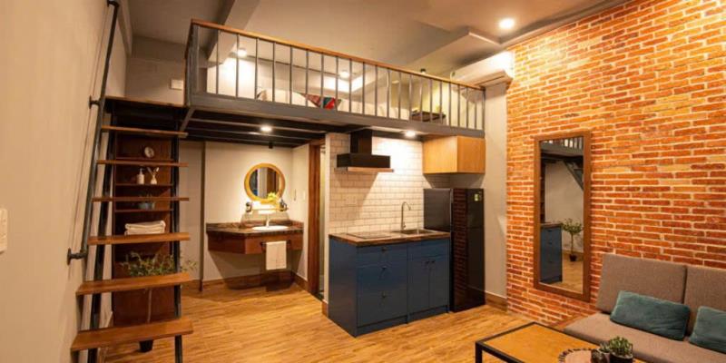 Cho thuê căn hộ duplex gần hàng xanh bình thạnh - 3