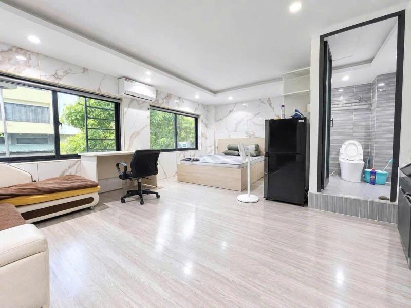 Cho thuê studio cửa sổ trời full nội thất gần đh văn lang - 3