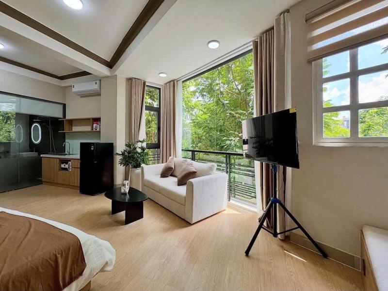 Cho thuê căn hộ cửa sổ lớn siêu thoáng mát ngay chợ bà chiểu tiện đi các quận trung tâm q1, q3, phú nhuận - 3