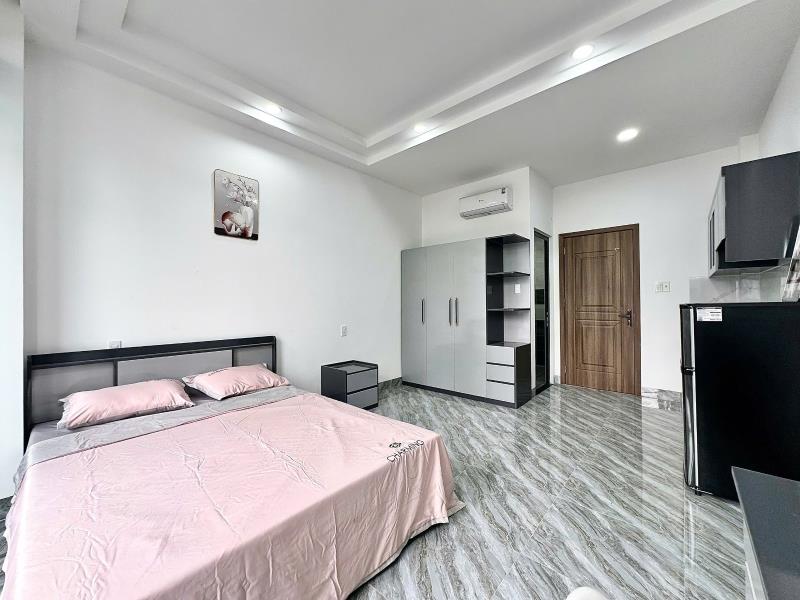 Cho thuê căn hộ full nội thất, ban công lớn - nguyễn bỉnh khiêm gần công viên gia định, ufm, vaa - 4