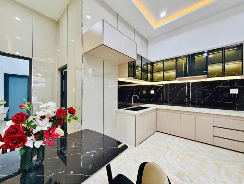 Nhà bán phạm văn chiêu 2 tầng 4 pn, 78m2, sổ hồng riêng - 2