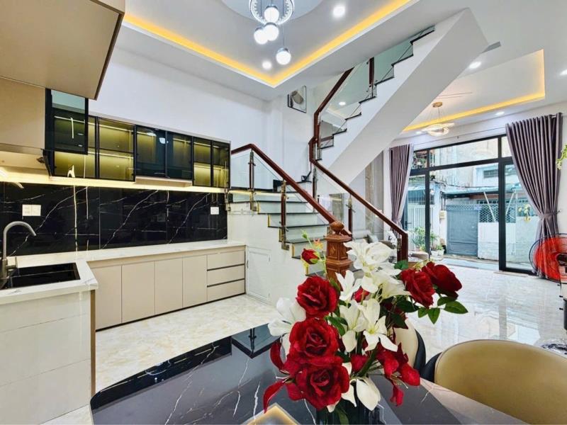 Nhà bán phạm văn chiêu 2 tầng 4 pn, 78m2, sổ hồng riêng - 3
