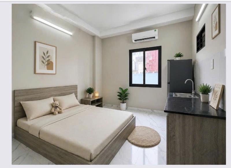 Phòng 35m2 ban công lớn siêu thoáng, full nội thất mới- ung văn khiêm, bình thạnh  - 2