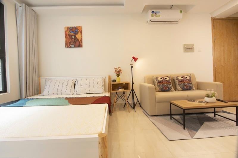 🔥 Cho thuê căn hộ vũ huy tấn, bình thạnh – gần chợ bà chiểu, 40m2, studio | dự án mới toanh - 2