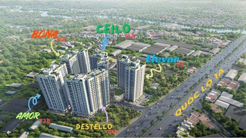Destino centro giá trị thực cơ hội sở hữu nhà gần hcm chỉ với 5 phút đi xe chỉ từ 200 triệu cho người trẻ - 2