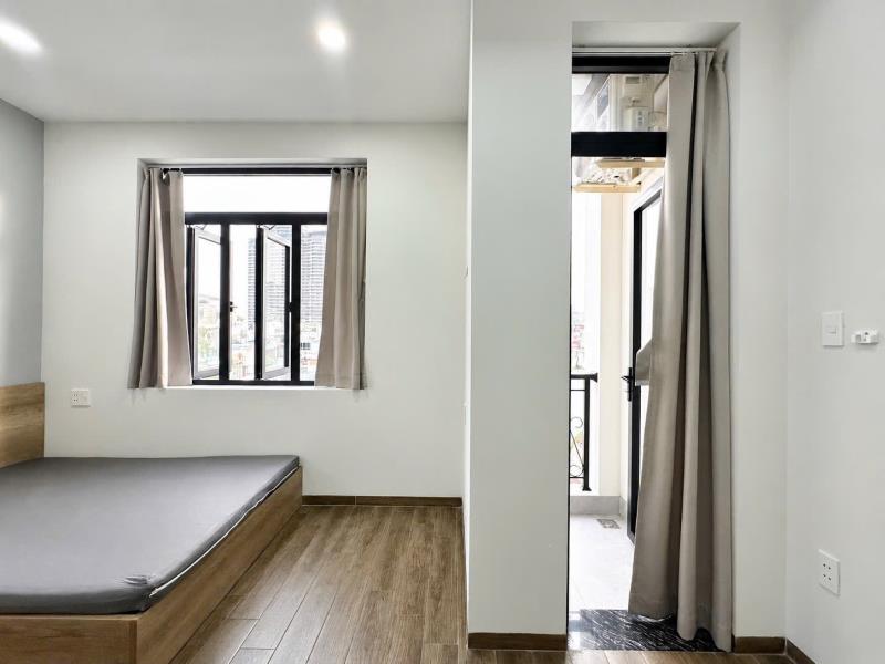 Căn hộ 40m2 ban công, bình thạnh gần cầu thị nghè, giặt sấy riêng, toà nhà thang máy - 2