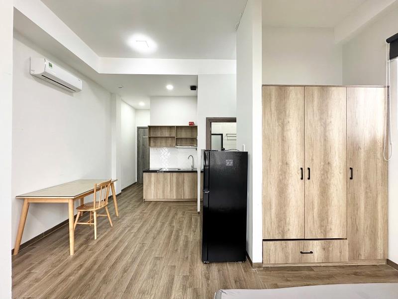 Căn hộ 40m2 ban công, bình thạnh gần cầu thị nghè, giặt sấy riêng, toà nhà thang máy - 3