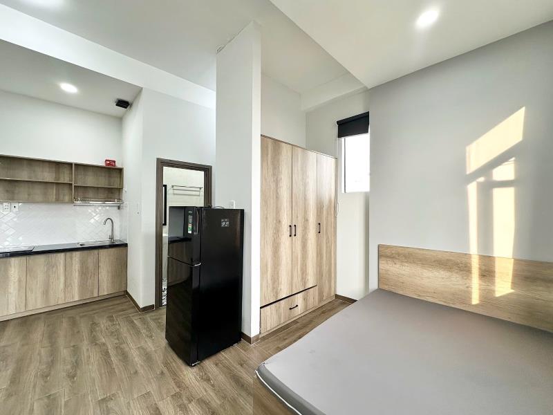Căn hộ 40m2 ban công, bình thạnh gần cầu thị nghè, giặt sấy riêng, toà nhà thang máy - 4