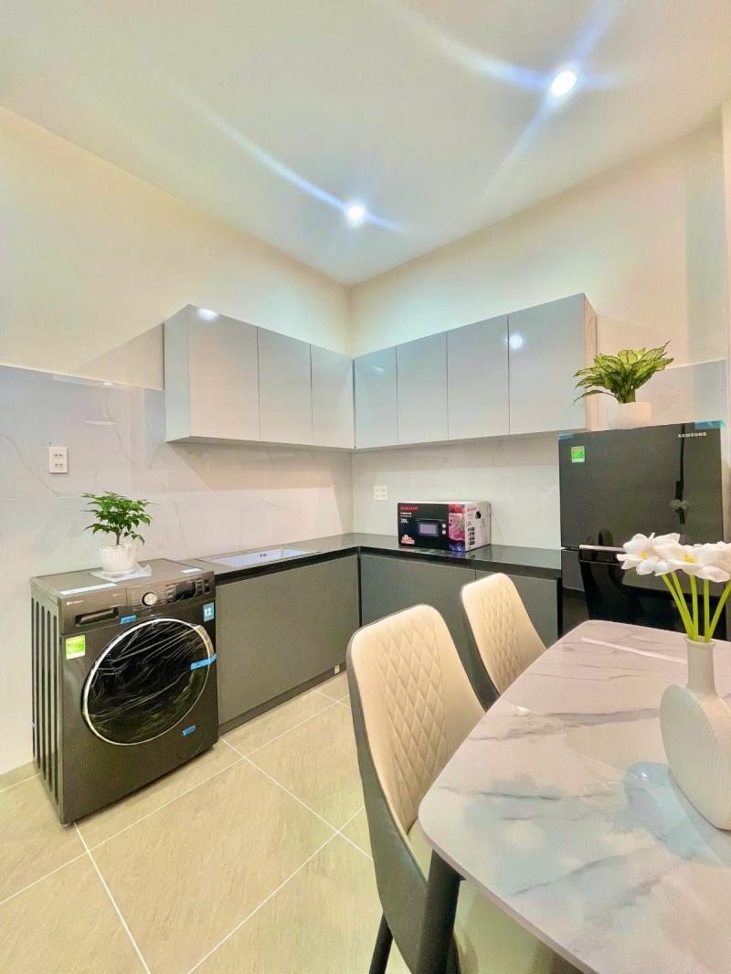 Thuê ngay căn hộ 1pn ngủ - ban công 45m2 rộng thoáng ngay chợ bà chiểu sát q1 an ninh cao thuận tiện di chuyển - 4