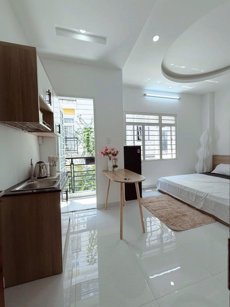 Studio ban công  – nguyễn xí, bình thạnh gần ngã tư hàng xanh, vlu, hutech, chợ bà chiểu - 2