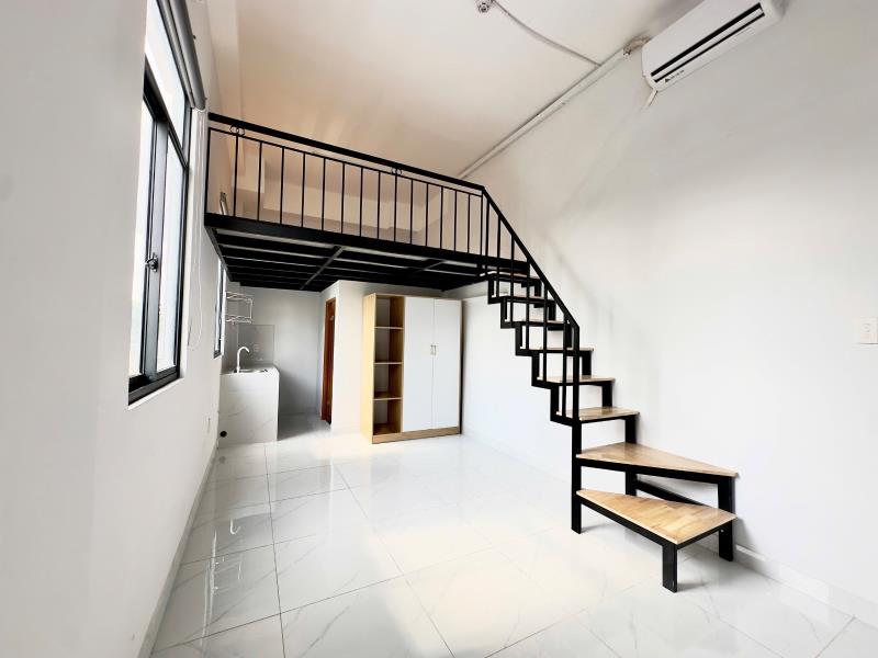 Cho thuê căn hộ duplex cửa sổ gác thoáng gần vaa và vhu 5p đi xe - gần chợ hoàng hoa thám-khu k300 và bàu cát đồng đen tân bình tân phú - 3