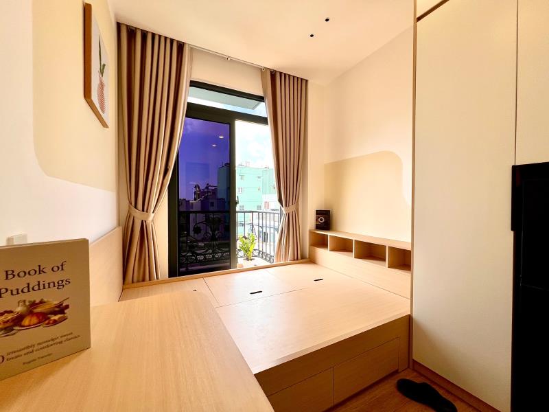 Căn hộ studio full nt - ban công mới xịn sò - 2