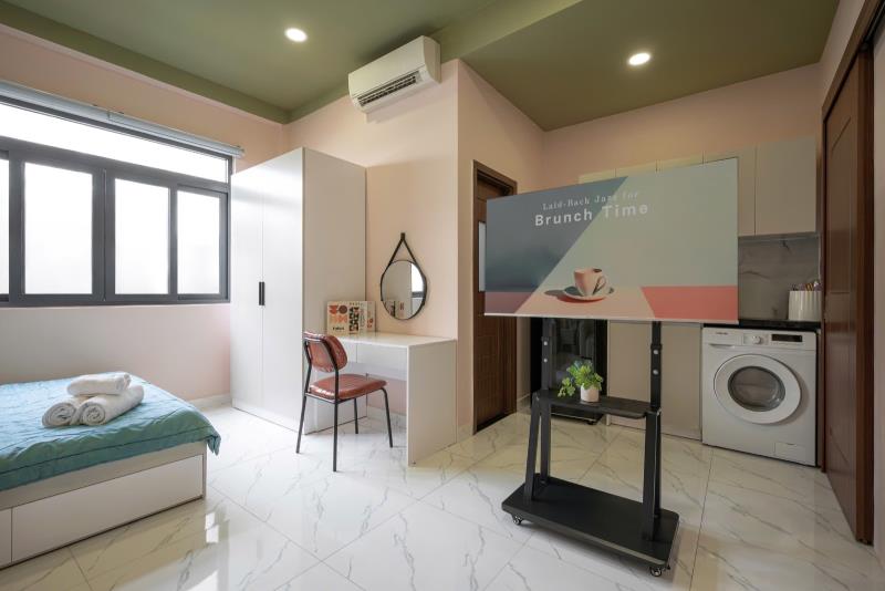 Cho thuê căn hộ full nội thất mới 100% ngay ngã tư hàng xanh tiện đi thị nghè, điện biên phủ, q1, q3, phú nhuận - 3
