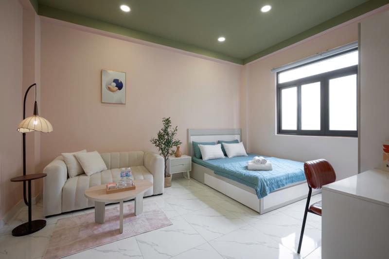Cho thuê căn hộ full nội thất mới 100% ngay ngã tư hàng xanh tiện đi thị nghè, điện biên phủ, q1, q3, phú nhuận - 4